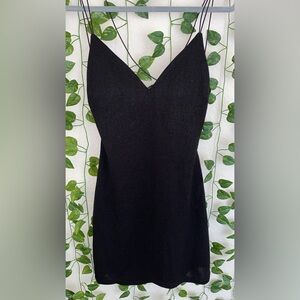 Elegant Black Sleeveless Dress